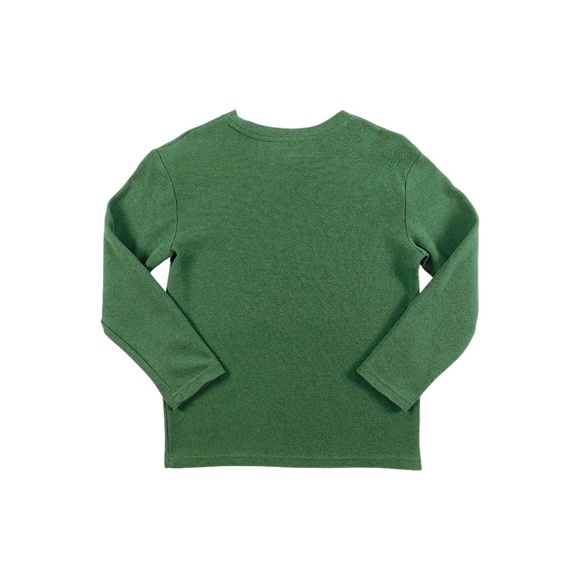 Thereabouts Kids Long Sleeve Waffle Knit Shirt Green M (10/12) “It’s All Good” - Picture 6 of 10